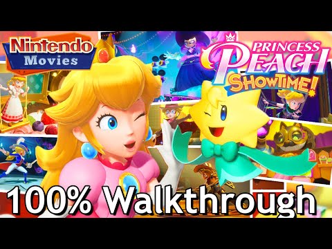 Princess Peach Showtime! (100% Walkthrough)