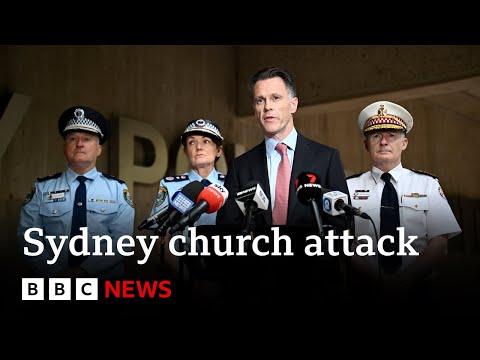 Sydney church stabbing was a &#39;terrorist attack&#39;, Australia police say | BBC News