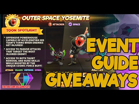 OUTER SPACE YOSEMITE SAM EVENT GUIDE AND GIVEAWAYS - LOONEY TUNES WORLD OF MAYHEM