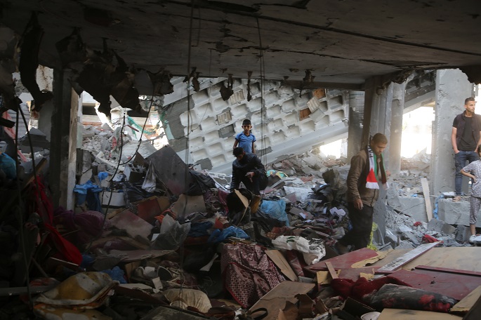 Israeli airstrike kills 13 Palestinians on gathering in Gaza City