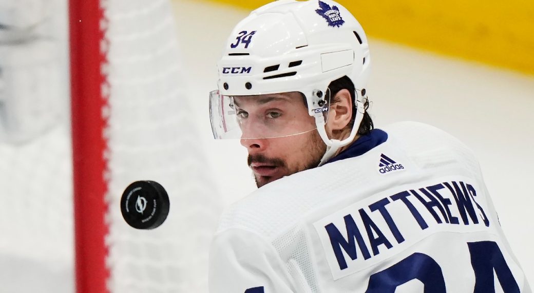 Maple Leafs' Auston Matthews finishes season with 69 goals