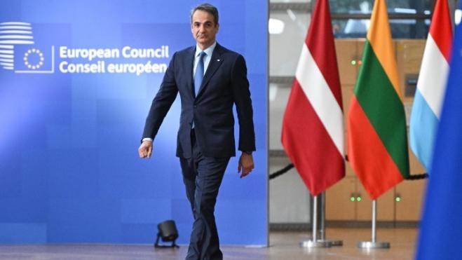 PM Mitsotakis from Brussels: EU aims to prevent Middle East crisis escalation