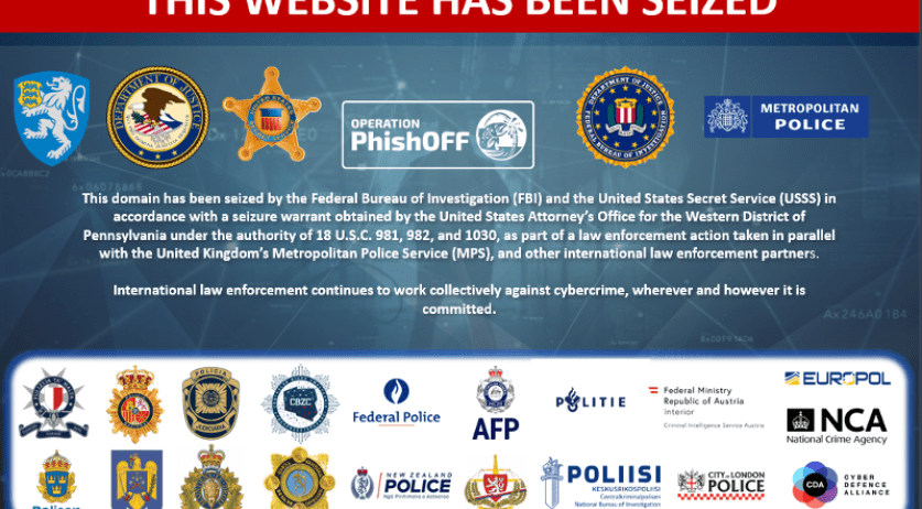 Large phishing provider taken down in intl. police action; 5 arrests in Netherlands