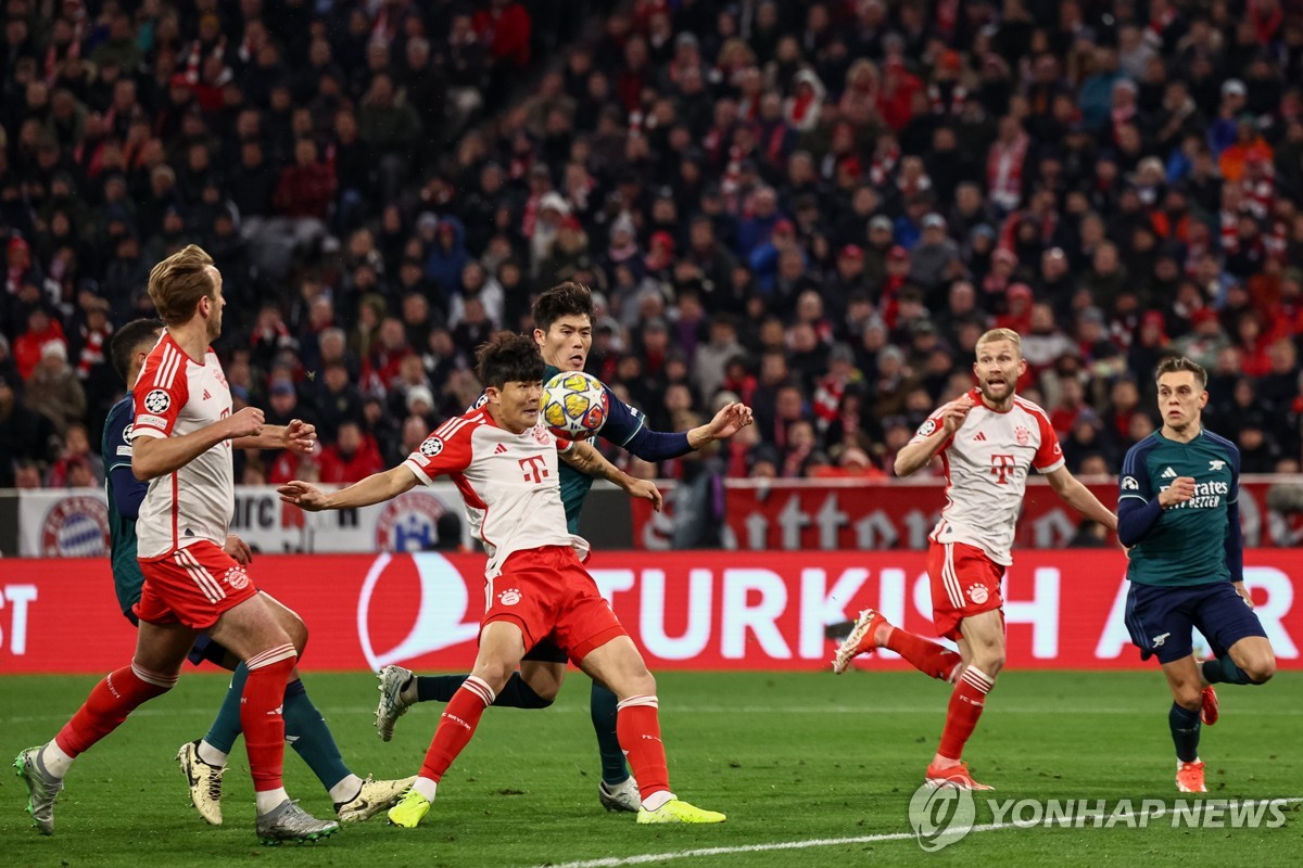 Bayern, Kim Min-jae knock off Arsenal to reach UEFA Champions League semis