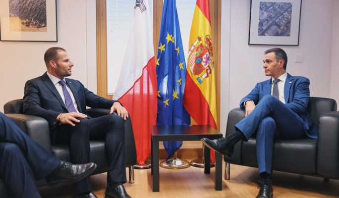  Maltese, Spanish Prime Ministers discuss Middle East conflict ahead of European Council 
