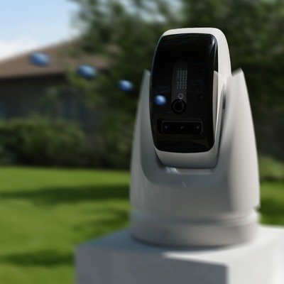 Porch Piracy Deterrent: A Security Camera that Fires Paintballs and Tear Gas