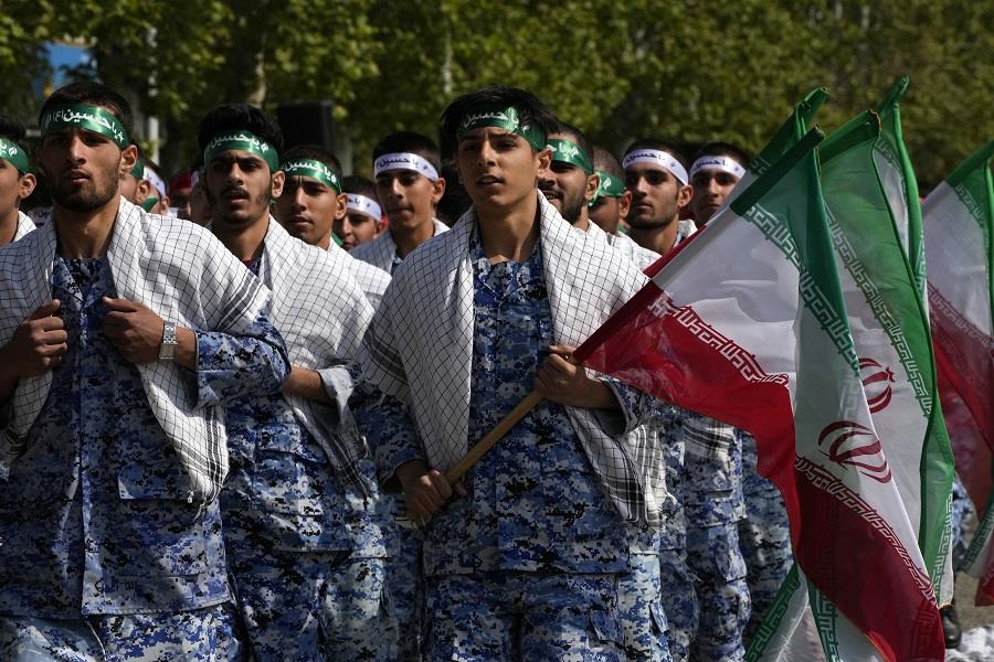 Iran fires air defence batteries at Isfahan air base and nuclear site after drones spotted