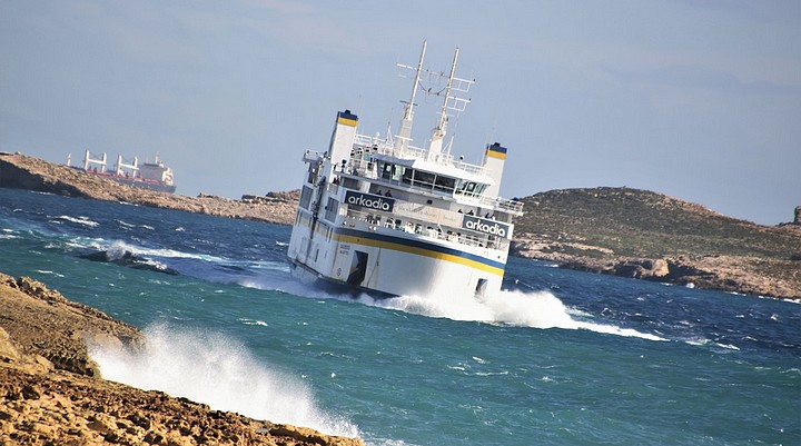 Gozo Channel ferry services currently operating via Comino route