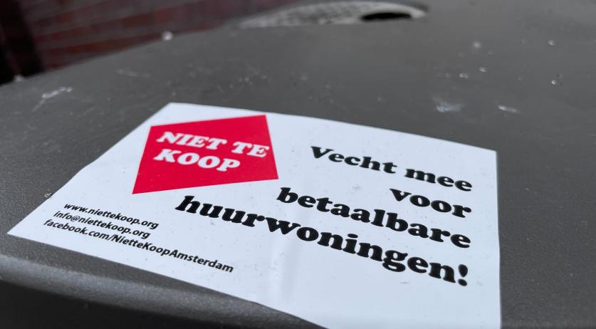 About 20% of Amsterdam tenants pay more than a third of their wages in rent
