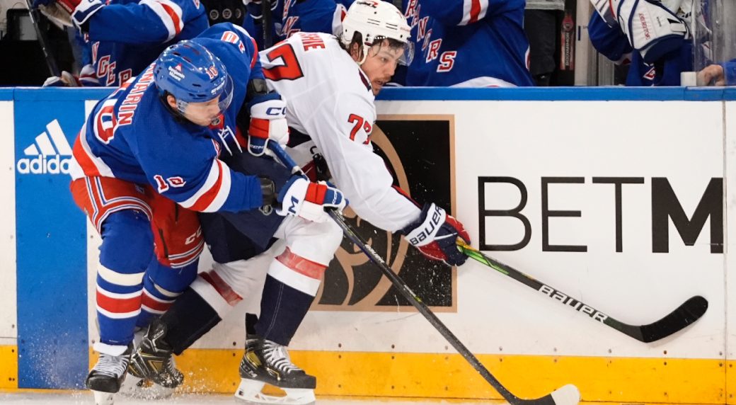 Rangers' Panarin goes unpenalized for high hit on Capitals' Oshie