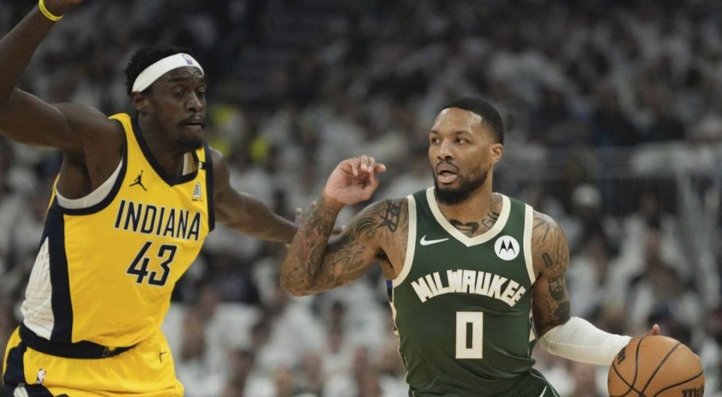 Pascal Siakam leads resurgent Pacers to even series with Bucks