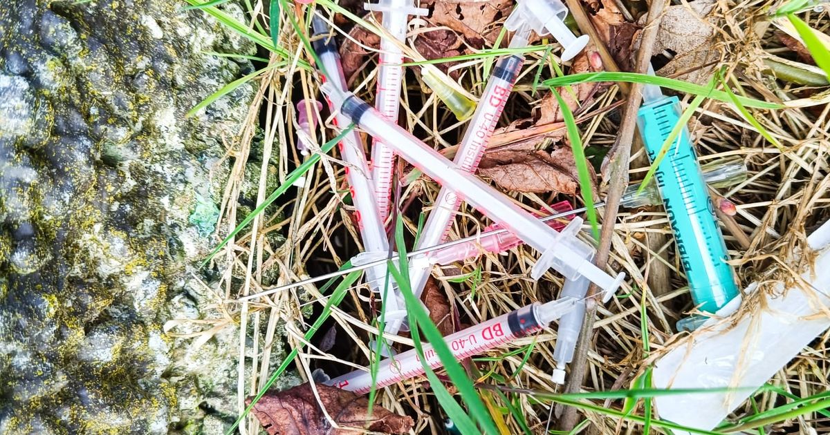 'Sheer evil' - angry Dublin dad slams those responsible for dumping 400 used syringes and blood vials in public park 