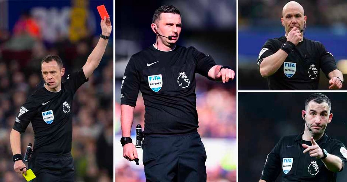 Who all 27 Premier League referees support, where they're from and known issues with clubs