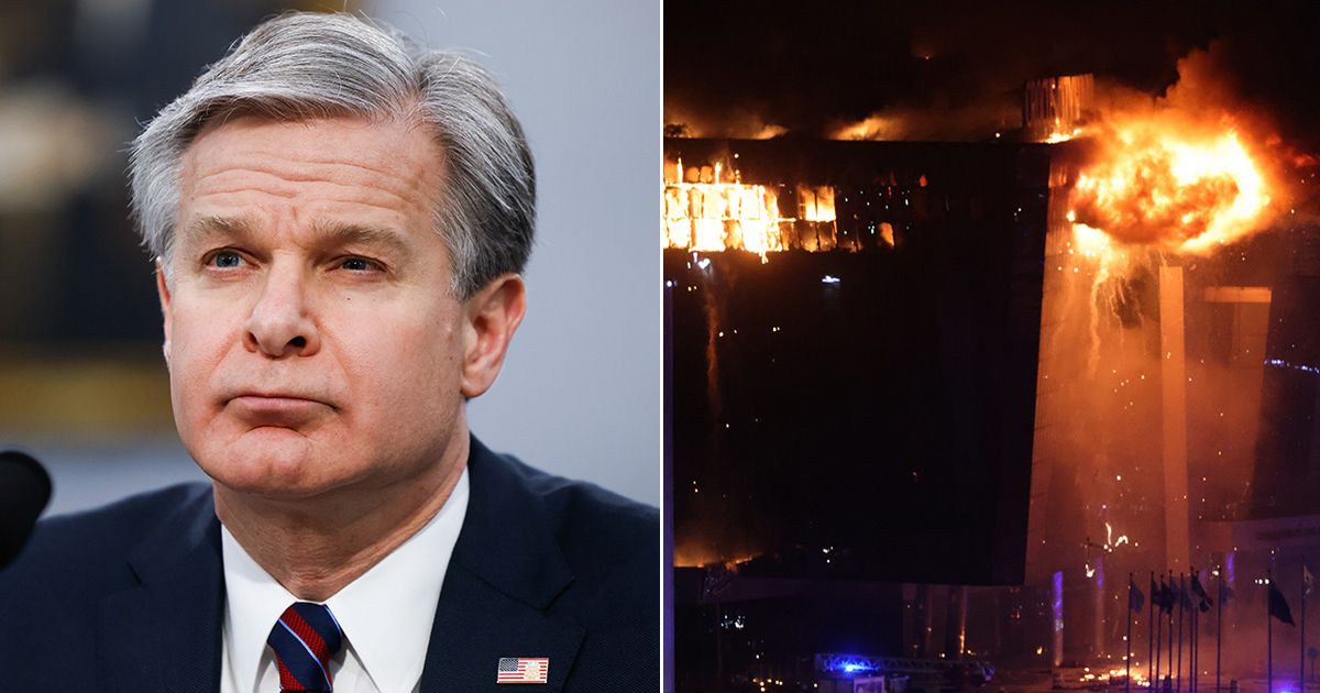 FBI director issues dire warning of potential terror attack in US with threat at 'whole other level'