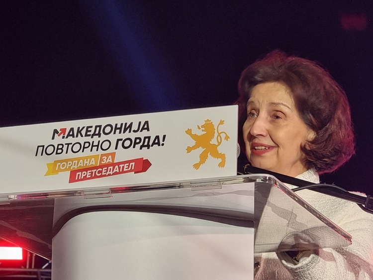 Based on 60% of Tally Sheets, Gordana Siljanovska Wins Nearly 38% of Votes in First Round of North Macedonia's Presidential Elections