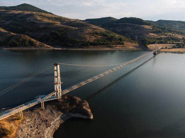 Lisitsite Rope Bridge in Lisitsite, Bulgaria