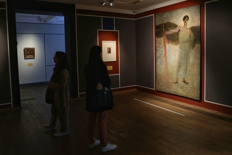 National Art Gallery Exhibition Shows The Guardian of Paradise by Franz von Stuck for First Time