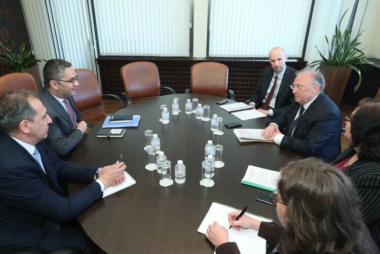 Foreign Ministry Secretary General Meets Representatives of OSCE Office for Democratic Institutions and Human Rights