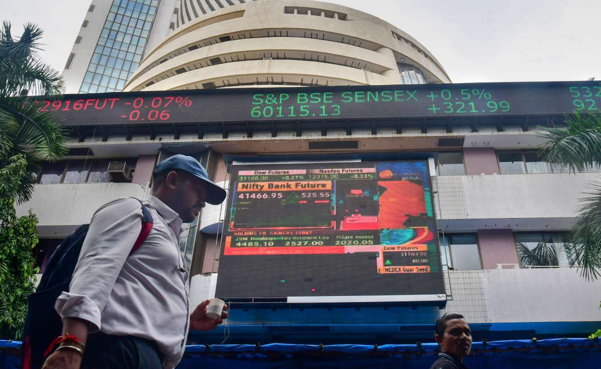 Market opens session with bearish trend: Nifty dips below 22,400, Sensex hovers at 73,600