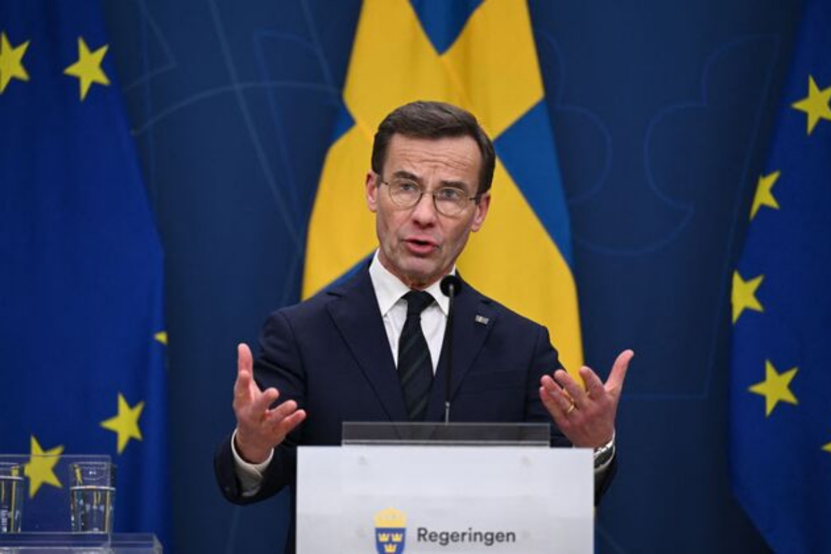 Sweden's Prime Minister announces NATO troop deployment to Latvia next year