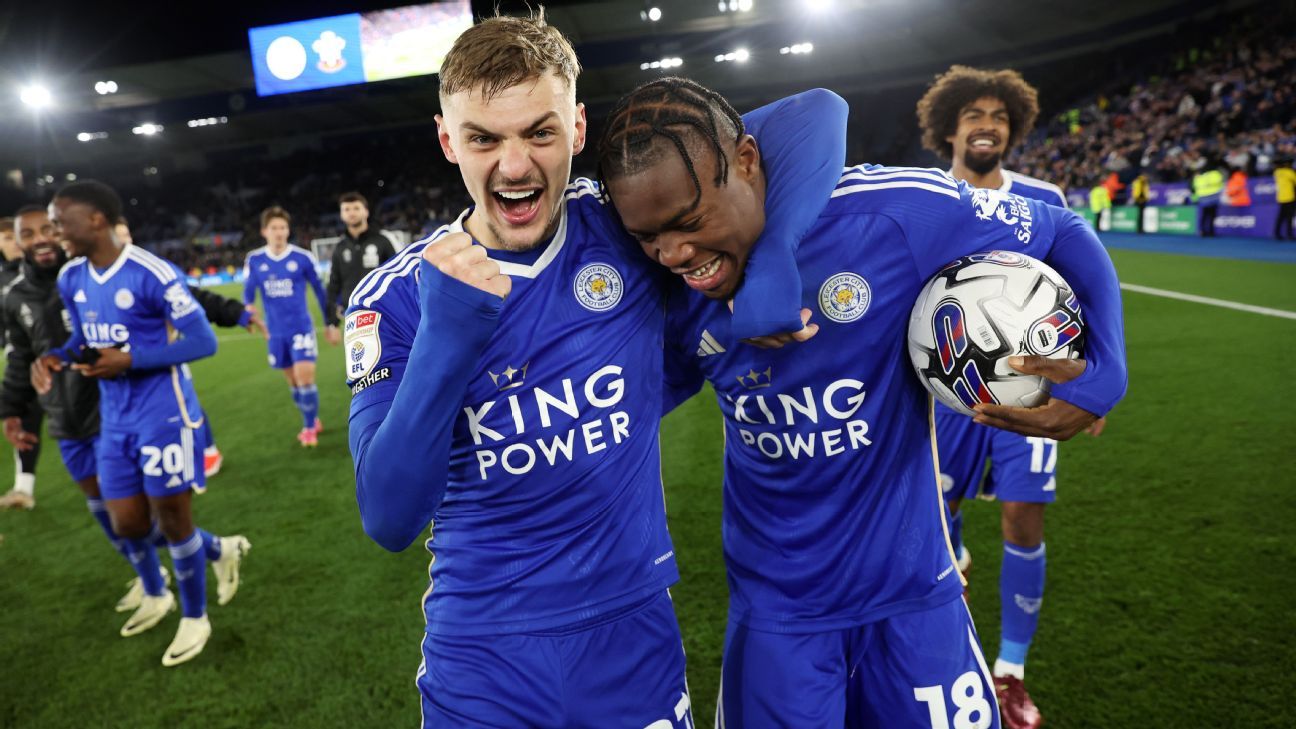 Leicester City promoted back to Premier League from Championship