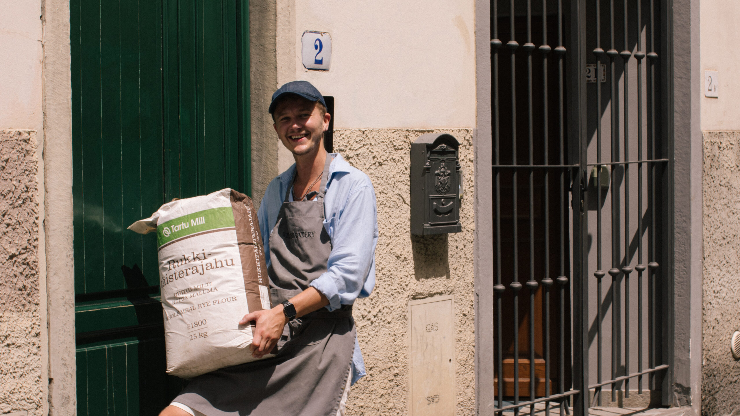 Robert Marrandi brings traditional Estonian rye bread to Italy