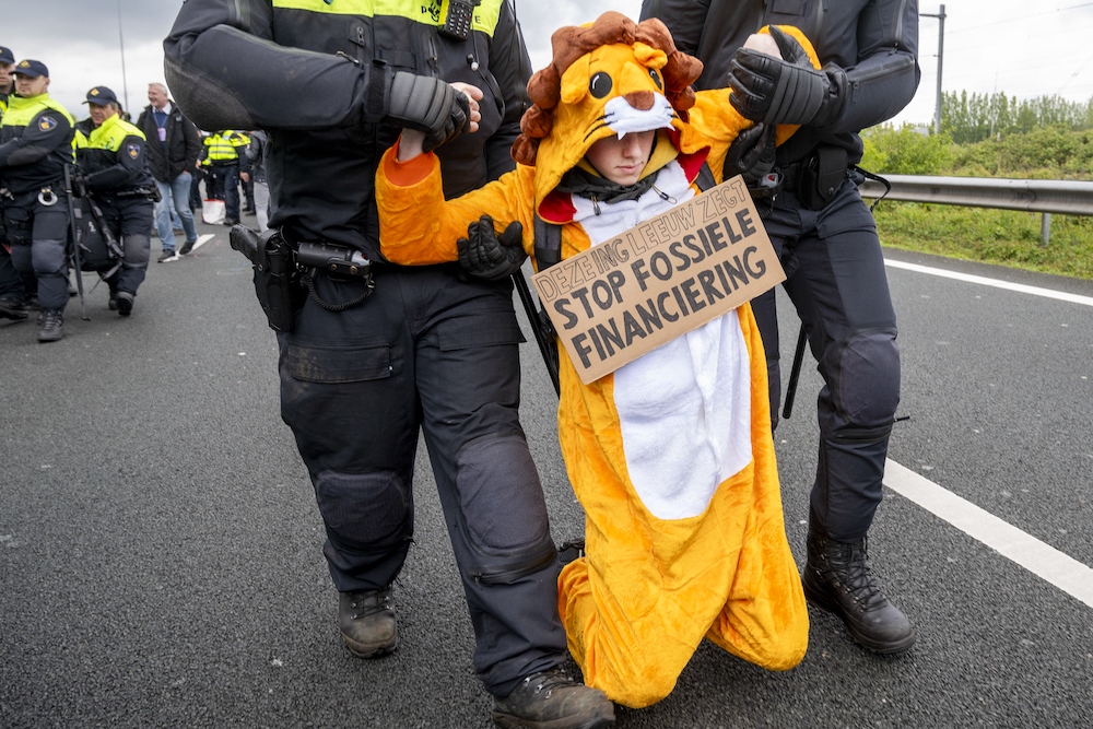 Police end demonstration on Amsterdam ring road