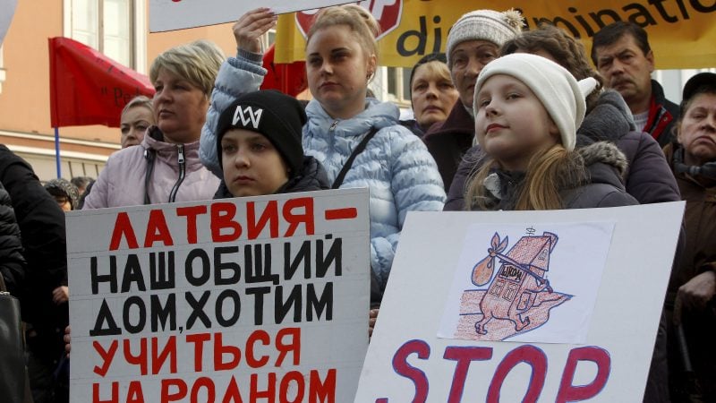 Latvia Advances Russophobic Policies. Suppresses the Russian Language