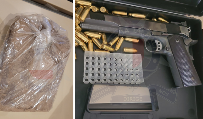  Three men found with drugs and firearm, charged in court 