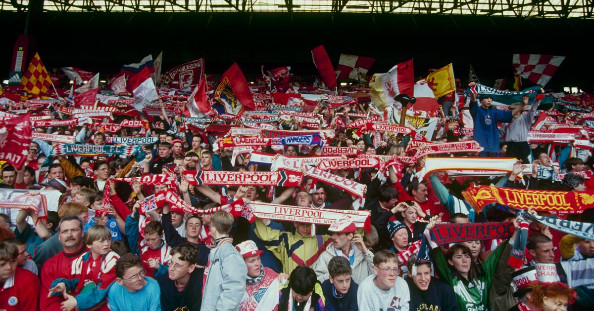 12 brilliant photos show the last fans to stand on the Spion Kop 30 years ago