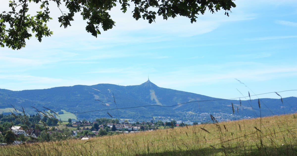 Explore the Liberec region from above! 