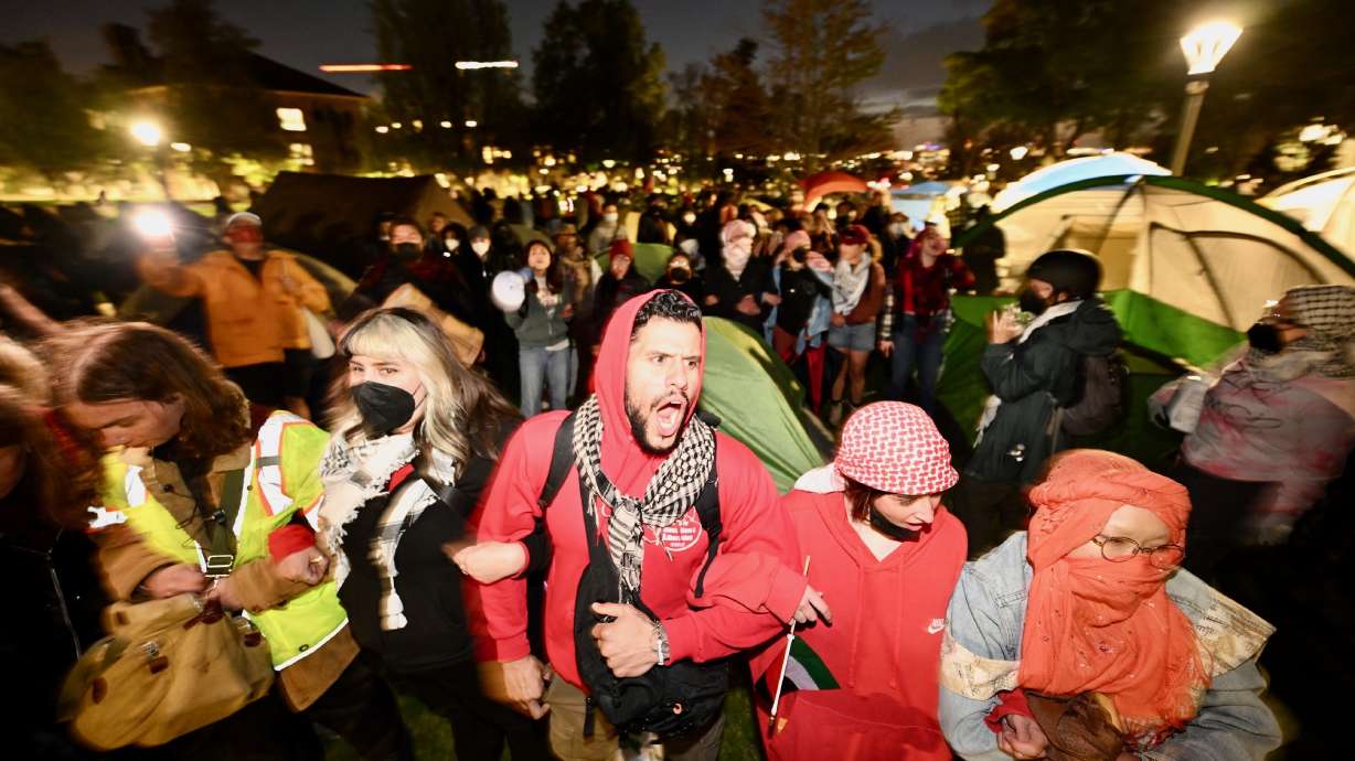 College protests over war in Gaza reach Utah; 17 arrested