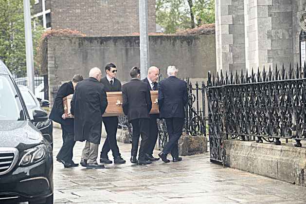 Twenty mourners turn out for funeral of Tony Felloni in Dublin