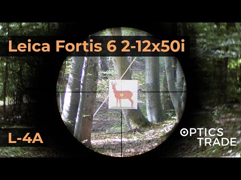 Leica Fortis 6 2-12x50i Reticle L-4A | Optics Trade Reticle Subtensions