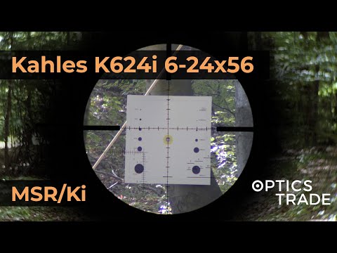 Kahles K624i 6-24x56 Reticle MSR Ki | Optics Trade Reticle Subtensions
