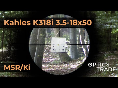 Kahles K318i 3.5-18x50 Reticle MSR/Ki | Optics Trade Reticle Subtensions