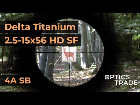 Delta Optical Titanium 2.5-15x56 HD SF Reticle 4A SB | Optics Trade Reticle Subtensions