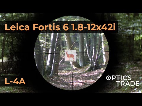 Leica Fortis 6 1.8-12x42i Reticle L-4A | Optics Trade Reticle Subtensions