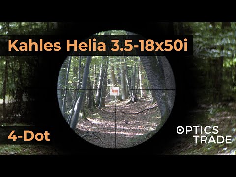 Kahles Helia 3.5-18x50i Reticle 4-Dot | Optics Trade Reticle Subtensions