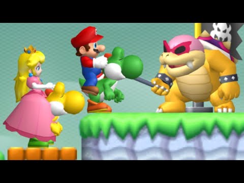 New Super Mario Bros. Wii Arcadia - Walkthrough - 2 Player Co-Op #09