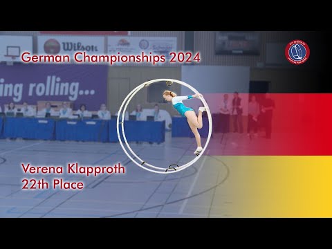 Verena Klapproth German Championships 2023 in Gymwheel All Arround Woman 22nd Place
