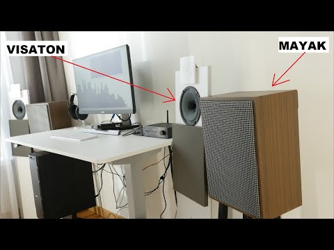 Custom Build Open Baffle vs USSR Full-range Speaker