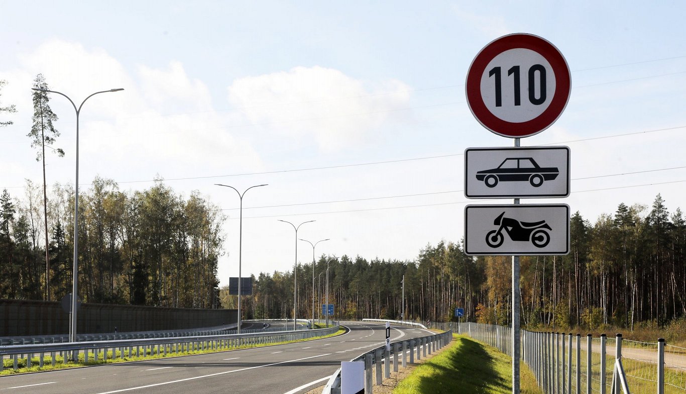 Speedier driving permitted as of May 1 in Latvia