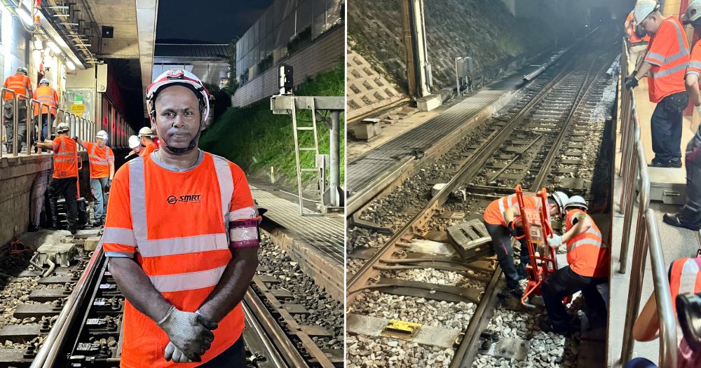 'No regrets': SMRT engineer, 50, works wee hours every day to ensure S'pore MRTs run smoothly