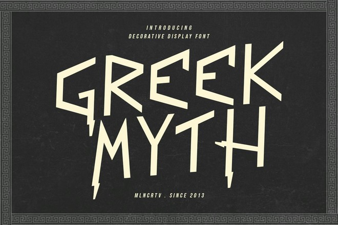 20+ Greek Style Fonts (Ancient Greek Letters & Mythology)