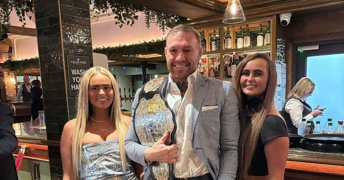 Conor McGregor enjoys Champions League action in Dublin pub eight weeks out from UFC return