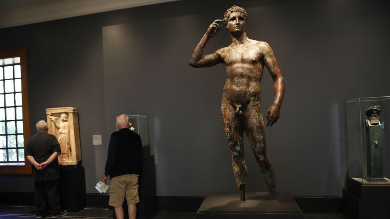 European court says Italy is the rightful owner of Getty Museum bronze statue