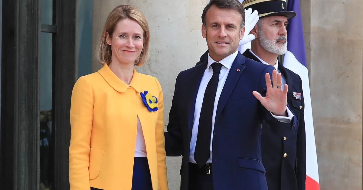 Kallas to Macron: Estonia and France can help Ukraine achieve victory
