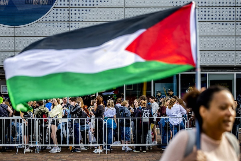 Eurovision bans Palestinian flag while allowing Israel flags
