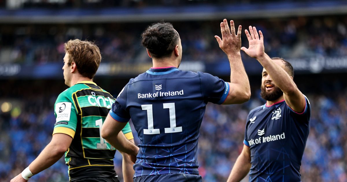 Leinster v Northampton Saints player ratings from European Champions Cup semi-final at Croke Park